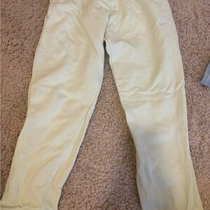 Kids Lime Green Nike Sweats
